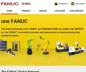 Fanuc.com(FANUC GLOBAL) Screenshot