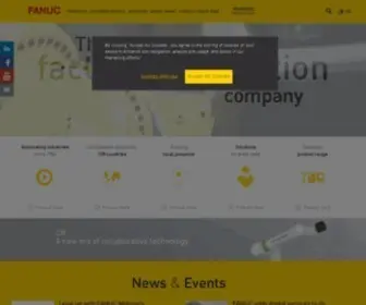 Fanuc.eu(The Factory Automation Company) Screenshot