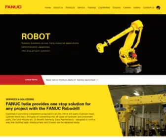 Fanucindia.com(FANUC INDIA Private Limited) Screenshot