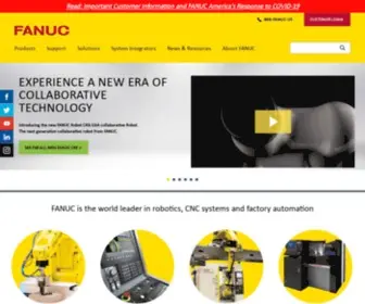 Fanucrobotics.com(FANUC Robotics) Screenshot