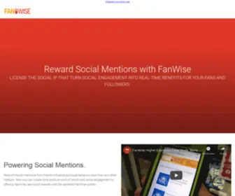Fanwise.com(Fanwise) Screenshot
