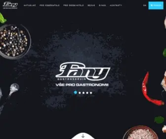 Fany.cz(Vše pro gastronomii) Screenshot