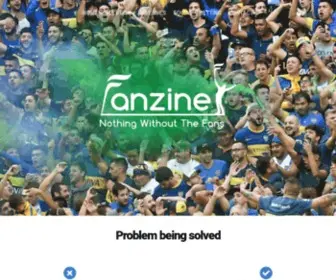 Fanzine.com(Website) Screenshot