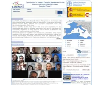 Faocopemed.org(FAO COPEMED Project) Screenshot