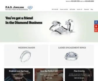 Faojewelers.com(Your Brighton) Screenshot