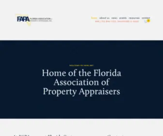 Fapa.net(Florida Association of Property Appraisers) Screenshot