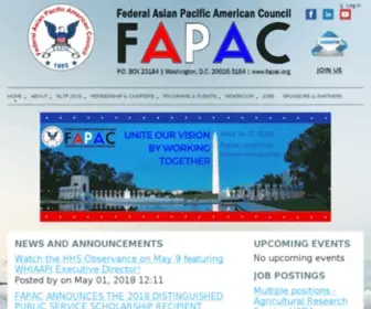 Fapac.org(Fapac) Screenshot