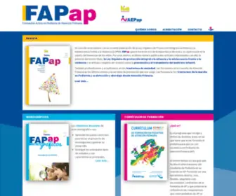 Fapap.es(Formación activa en pediatría de atención primaria) Screenshot