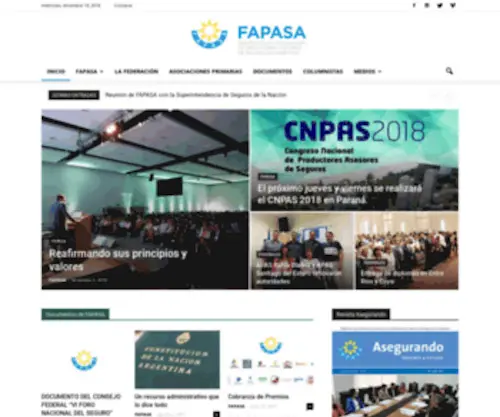 Fapasa.org.ar(Fapasa) Screenshot