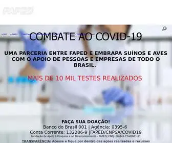 Faped.org.br(faped) Screenshot