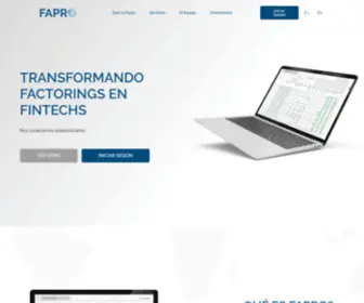 Fapro.app(Transformando Factorings en FinTechs) Screenshot