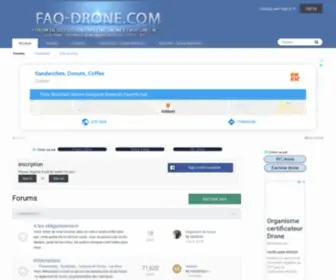 Faq-Drone.com(Forum Drone FAQ DRONE) Screenshot