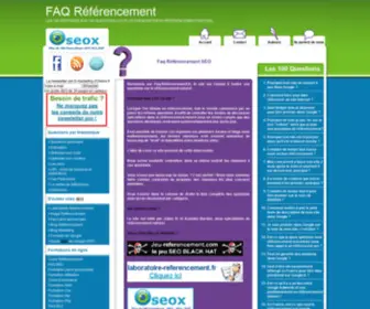 Faq-Referencement.fr(Faq) Screenshot