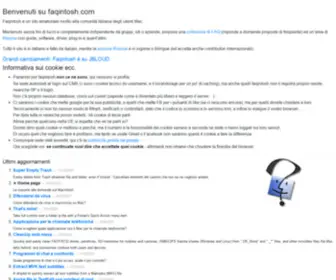 Faqintosh.com(Le risposte alle domande sul Macintosh) Screenshot