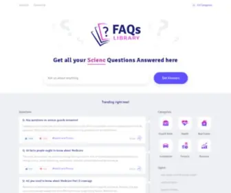 FaqSlibrary.com(FAQslibrary) Screenshot