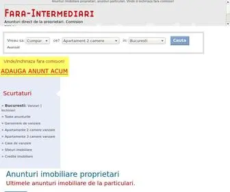 Fara-Intermediari.ro(Anunturi imobiliare proprietari) Screenshot