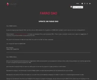 Farad.energy(Ethereum & Blockchain Technology) Screenshot
