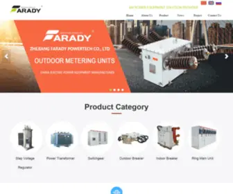 Farady-Electric.com(Farady Electric) Screenshot