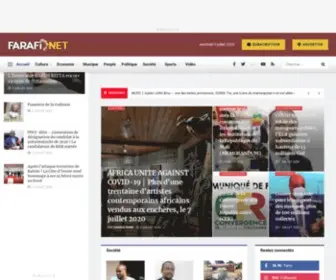 Farafinet.com(L´actualité africaine) Screenshot