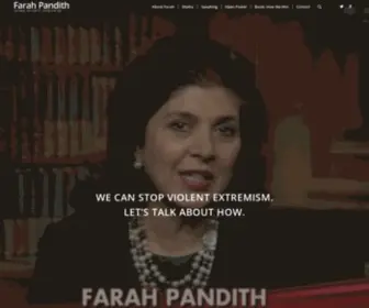 Farahpandith.com(Global Security) Screenshot