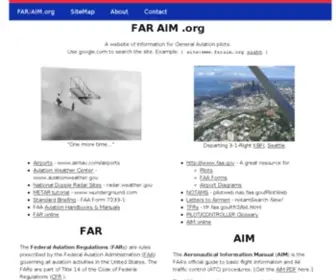 Faraim.org(FAR/AIM.org) Screenshot