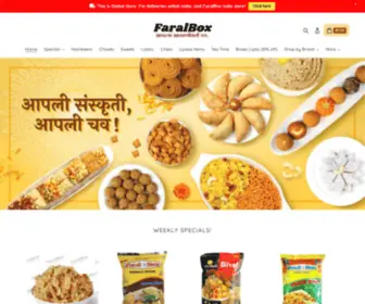 Faralbox.com(Authentic Maharashtrian Food) Screenshot