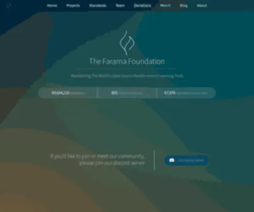 Farama.org(The Farama Foundation) Screenshot