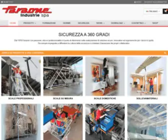 Faraone.com(Scale Trabattelli Piattaforme Sollevamateriali Palchi Sgabelli) Screenshot