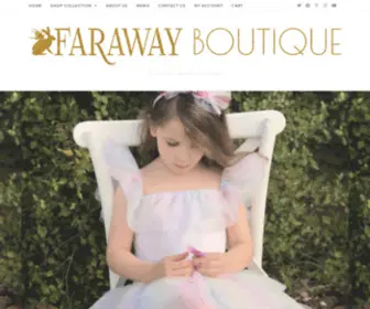 Farawayboutique.com.au(Get lost in a world Far Far Away) Screenshot