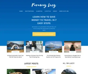 Farawaylucy.com(Faraway Lucy) Screenshot