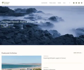 FarawayWorlds.com(Stories from around the globe) Screenshot