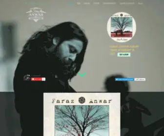 Farazanwar.com(Faraz Anwar Coke Studio) Screenshot