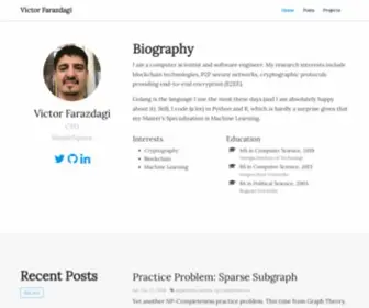 Farazdagi.com(Victor Farazdagi) Screenshot