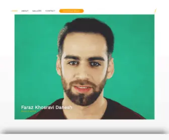 Farazkhosravidanesh.com(Faraz Khosravi Danesh) Screenshot