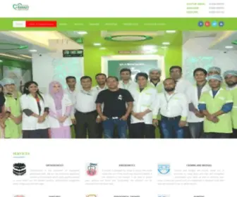 Farazydental.com(Farazy Dental Hospital & Research Center) Screenshot