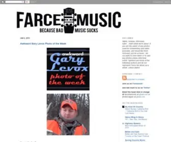 Farcethemusic.com(Farce the Music) Screenshot