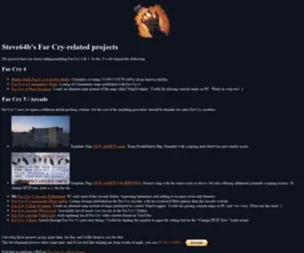 Farcry.info(Steve64b's Far Cry Projects) Screenshot