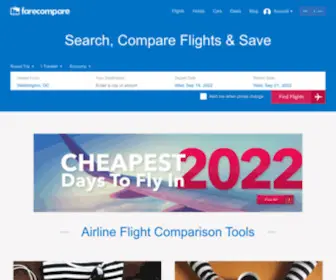 Farecompare.com(Cheap flights) Screenshot