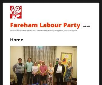 Farehamlabour.org.uk(Fareham Constituency Labour Party) Screenshot