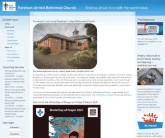 Farehamurc.org.uk(Fareham United Reformed Church) Screenshot