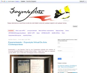 Farejandoarte.com.br(Farejando Arte) Screenshot