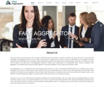 Faresaggregator.com(Fare Aggregator a Travel Technology Company & the Way Forward) Screenshot