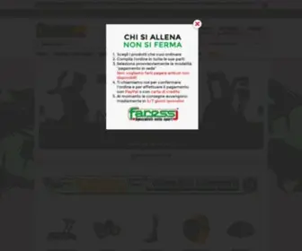 Faress.com(Vendita online di Articoli sportivi e Attrezzature sportive) Screenshot
