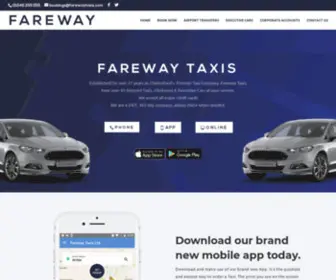 Farewaytaxisltd.com(Fareway Taxis) Screenshot