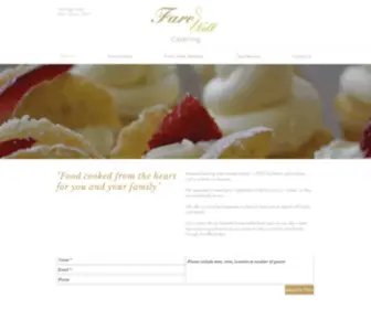 Farewellcatering.com.au(About Us) Screenshot