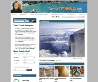 Farewelltravels.com(Farewell Travels) Screenshot
