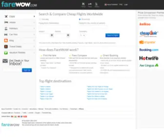 Farewow.com(Travel) Screenshot