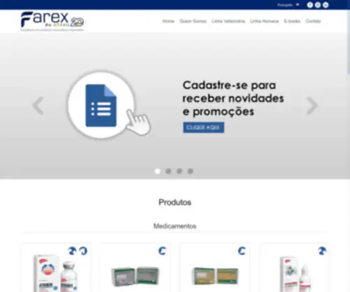 Farex.net(FAREX do Brasil) Screenshot