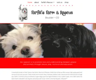 Farfelsrescue.com(Farfel's Farm and Rescue) Screenshot