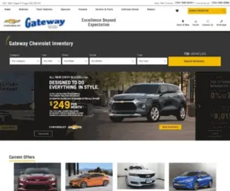 Fargochevrolet.com(Gateway Chevrolet in Fargo) Screenshot